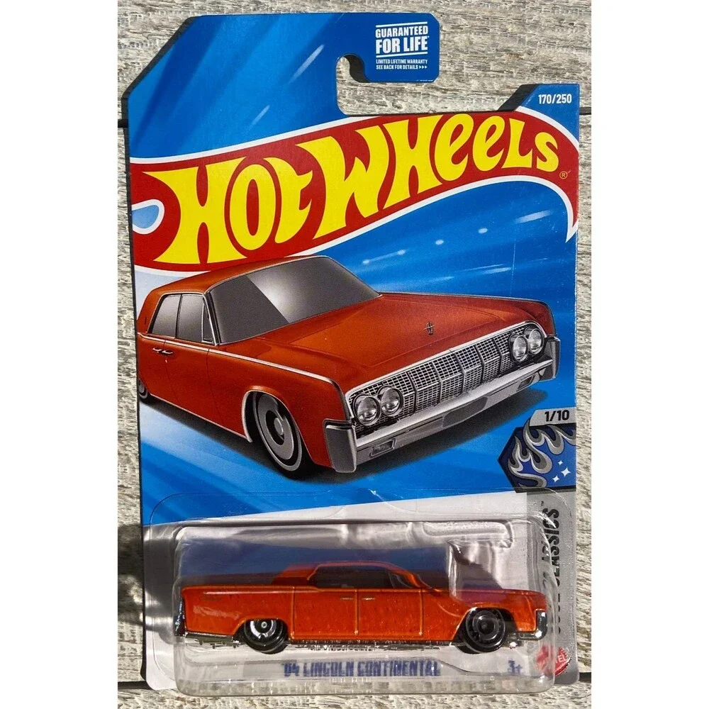 2026 Hot Wheels #170 64 Lincoln Continental ORANGE